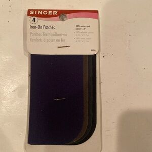 NWT Singer Iron on Patches